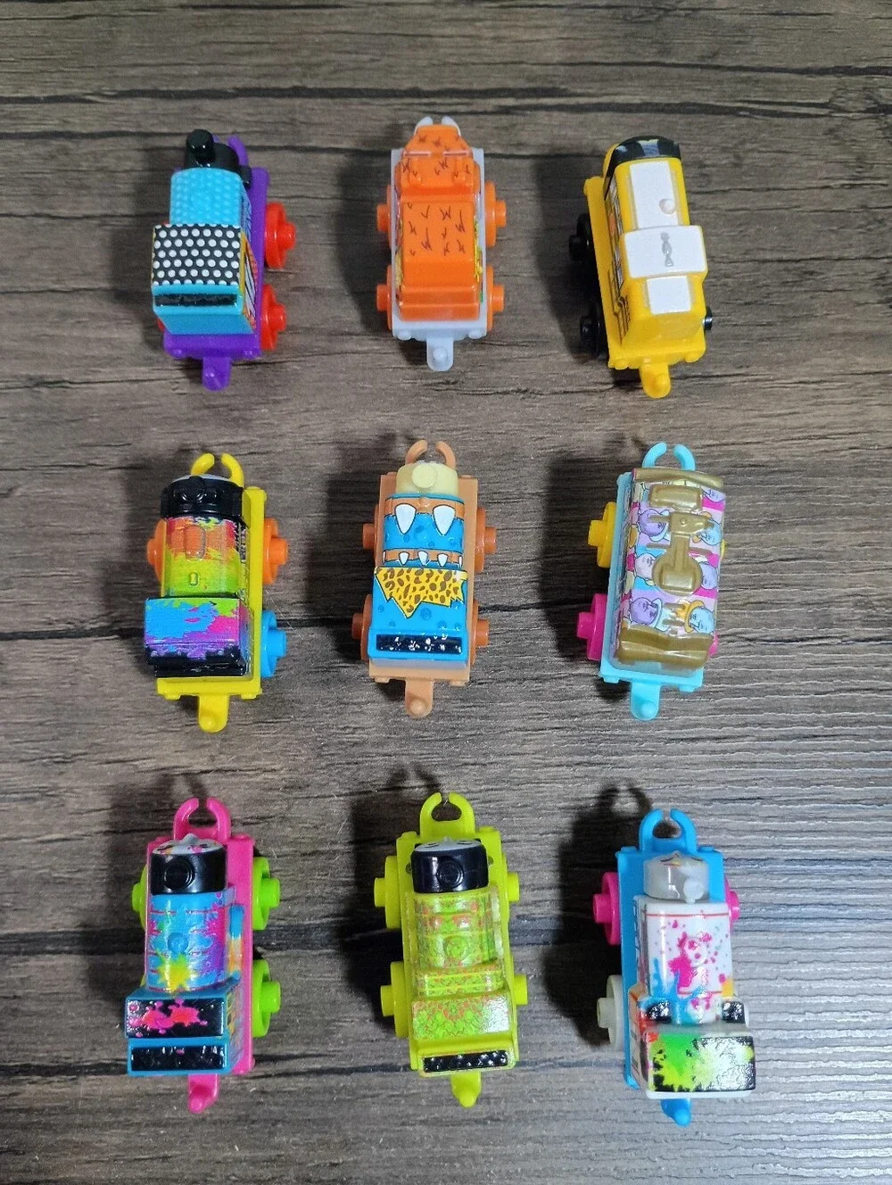 Thomas The Tank Engine Minis Launcher Percy 6 Plus 9 Mini Trains